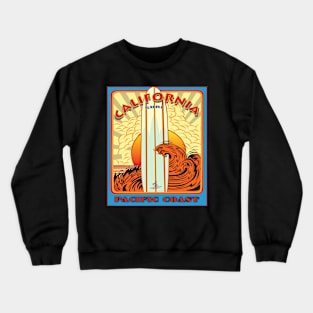 SURF CALIFORNIA PACIFIC COAST Crewneck Sweatshirt